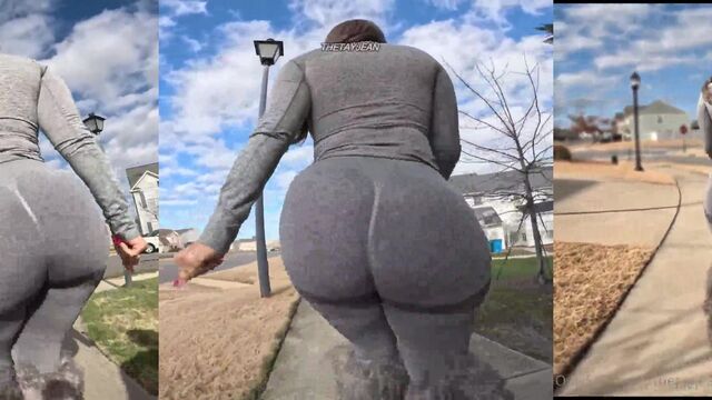 A fat Latina ass is being worshipped in a sensual solo performance