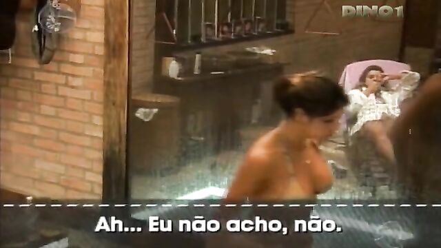 Best scenes of Brazilian girls trying on bikinis and lingerie