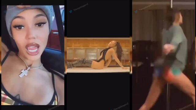 Lightskin beauty Coi Leray enjoys a thrilling Joi experience with bubble booty action
