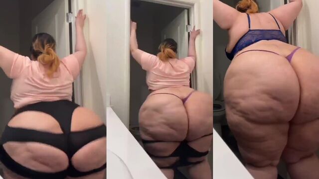 Juicy BBW gets her pussy wet and wild in a steamy session