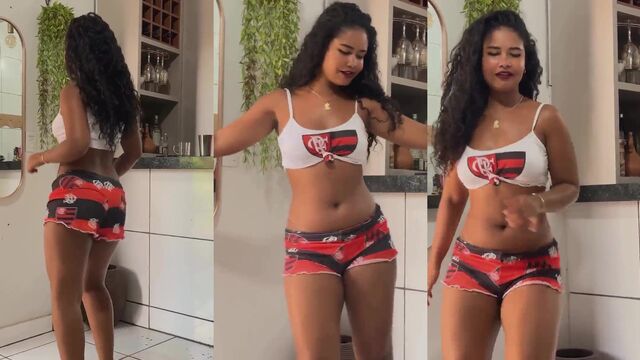 Famous influencer does TikTok dance challenge and gets fucked