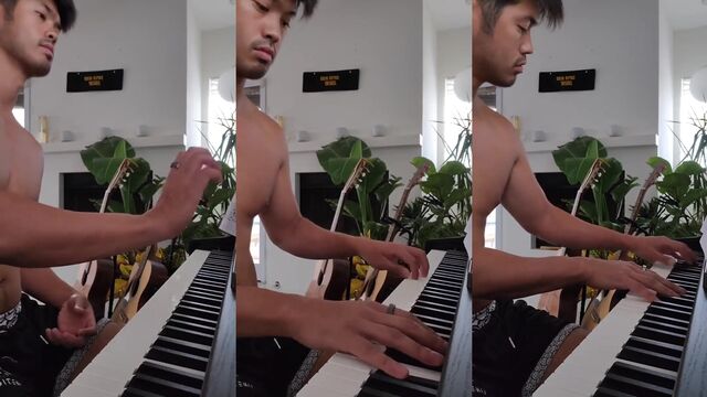 Ross Butler shows off his body and acting skills in this hot video