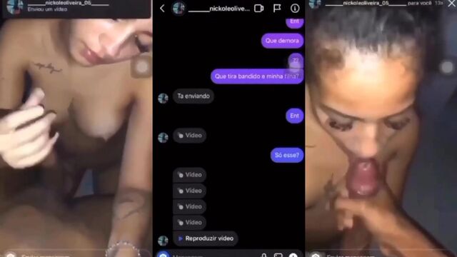 A hot girl dancing funk in a sexy bregagem outfit