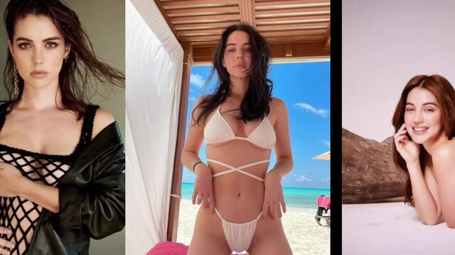Celebrity Adelaide Kane gets fingered and cummed on in the bed