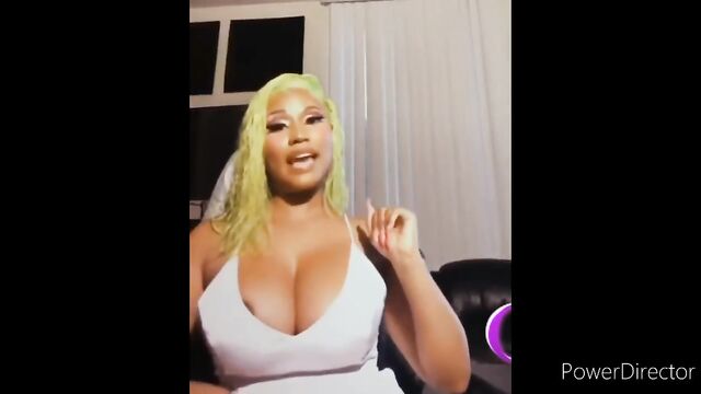 Nicki Minaj's big tits and phat ass make her a freaky girl