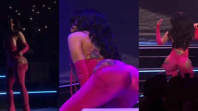 Cardi B twerks her big ass on the cam, showing off her skills