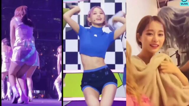 K-pop idol Tzuyu shows off her tight body in lingerie