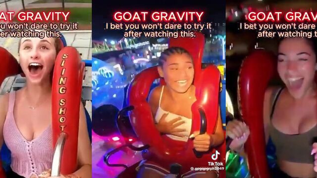 A girl in a slingshot bikini does a striptease and gets fucked hard
