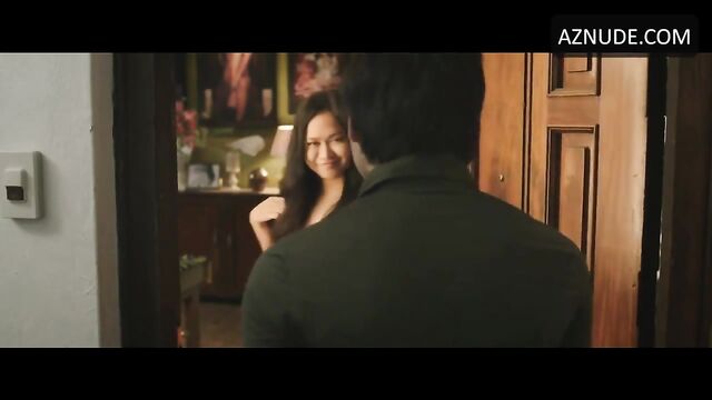 Hard nipple scene with sexy Filipino model