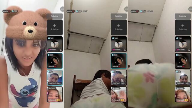 Hot chick Morena dances TikTok-style sexily on cam