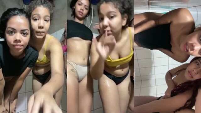 A young woman shows her body in a live steamy session