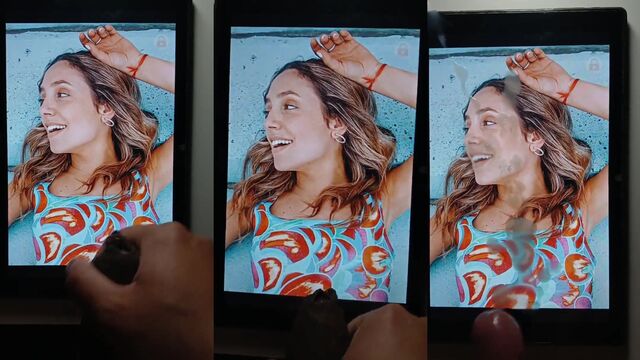 A beautiful tribute to Sofi Argentina with a hot cumshot finish