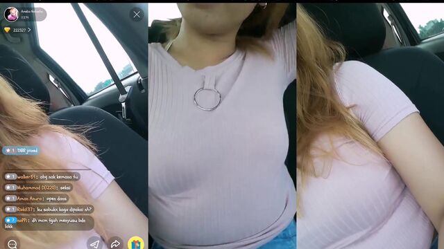 Malay couple have sexy live Bigo session together