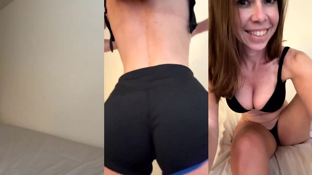 Busty hourglass babe bounces on big dick in an intense scene