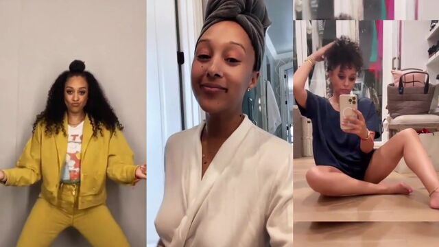 Celebrity Tia Mowry Fingered by a Horny Fan