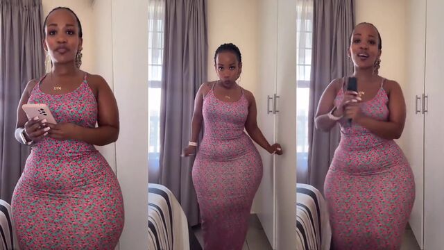 Ebony bigass MILF gets fucked hard on TikTok challenge