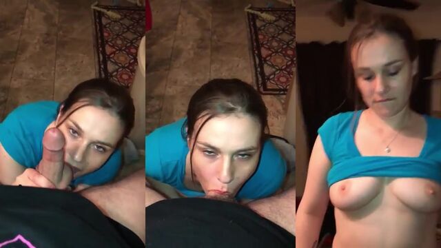 Busty amateur gets her tight ass hole gapped by horny videographer on Exposed