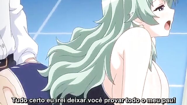 Hentai anime with a hot JOI scene that will drive you wild