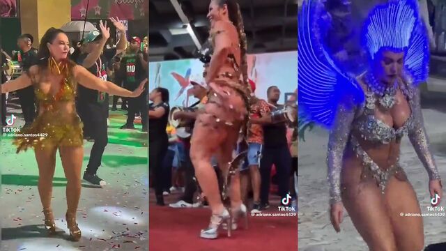 Famously sexy influencer twerks in bikini on TikTok
