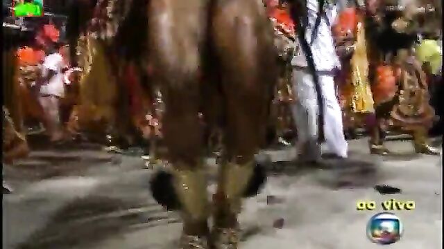 Topless Brazilian beauties celebrate Carnaval with passionate poses