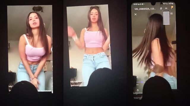 Hot Latina influencer July Leguizamon gets a cum tribute