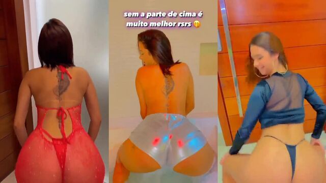 A loira magrinha está jogando a bunda na cama e gozando