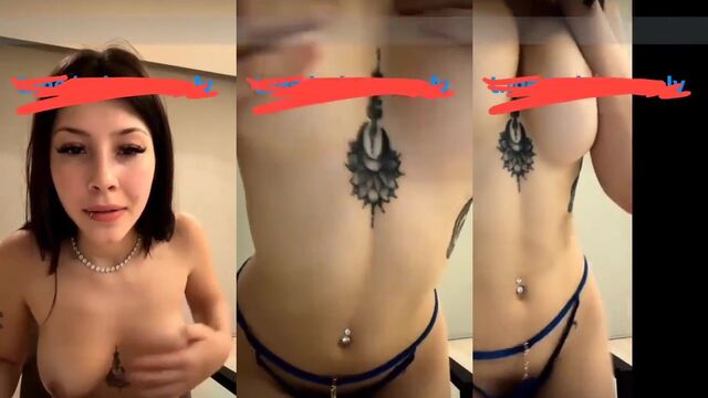 The Argentine girl plays with her pussy using a sex toy