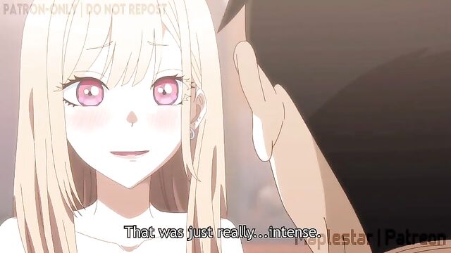 Marin Kitagawa's anal sex with her boyfriend in a special hentai video