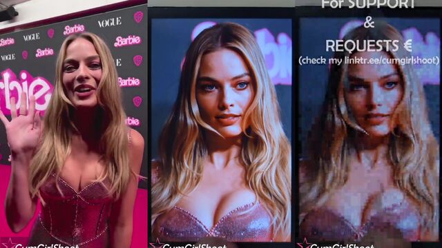 I Masturbate and Cum while watching Margot Robbie's sexy scenes