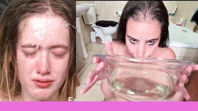 Bimbo gets her pussy filled with cum after a hot session