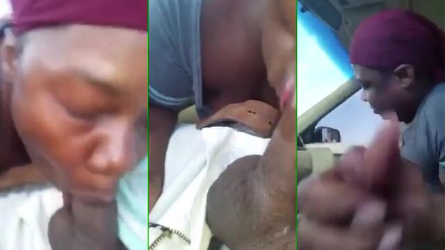 A crackhead ho gets a sloppy blowjob and deepthroat experience