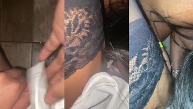 A Brazilian slut gets her ass fucked by many guys in a wild group scene