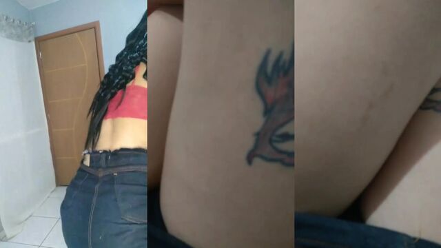 Busty and fat ass Brazilian beauty getting fucked on Periscope