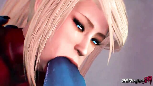 Samus Aran gets fucked in the spaceship in this hot hentai video