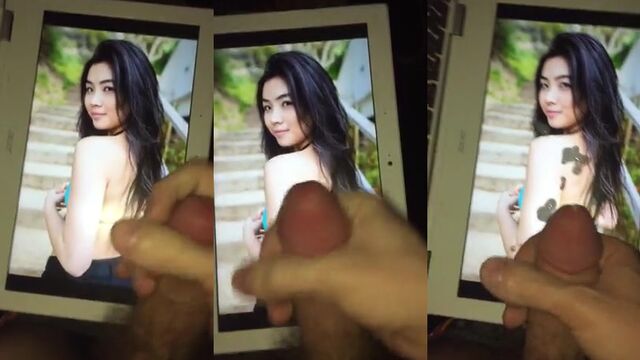 Asian e-girl Suki Lu gives a blowjob and gets fucked hard