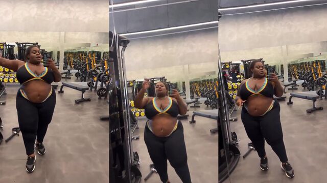Fat belly Jojo Todynho enjoys sensual sex
