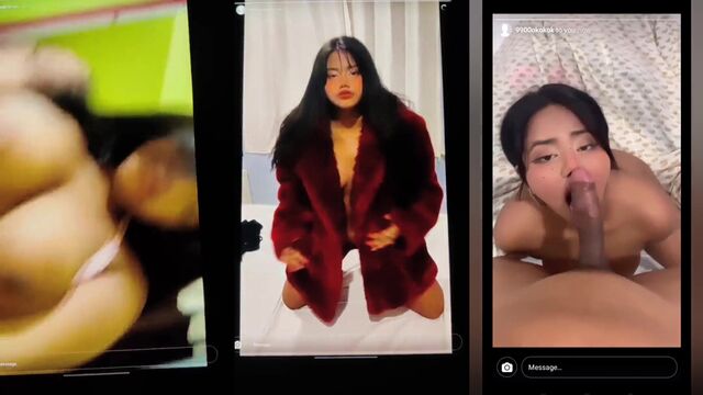 A curvy Filipino model's nude photos were leaked after appearing online