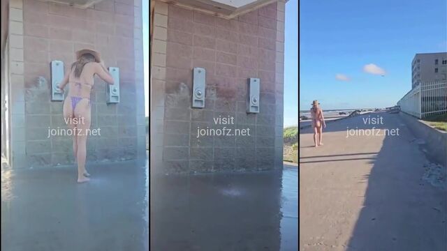 Voyeur pervert secretly watches and fucks the unaware beauty