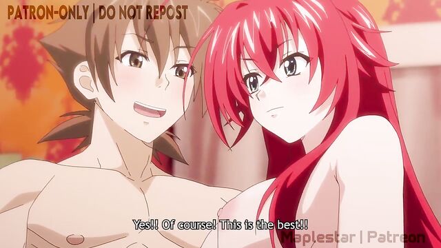 A hot anime action with a nice story to go with it