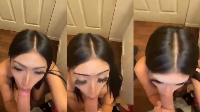 This FTM cum dump slut earns Daddy's load after craving it all day