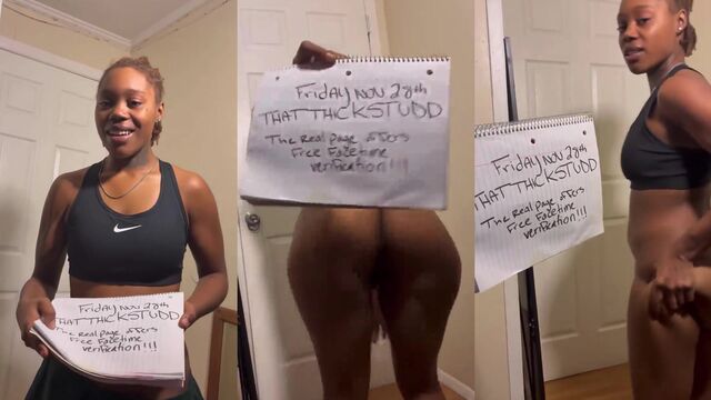 Two black girls have a juicy and fat ass clapping competition with strap-ons
