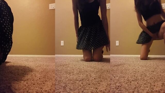 Skinny teen Veronica Summers fucked hard by a big cock in POV style