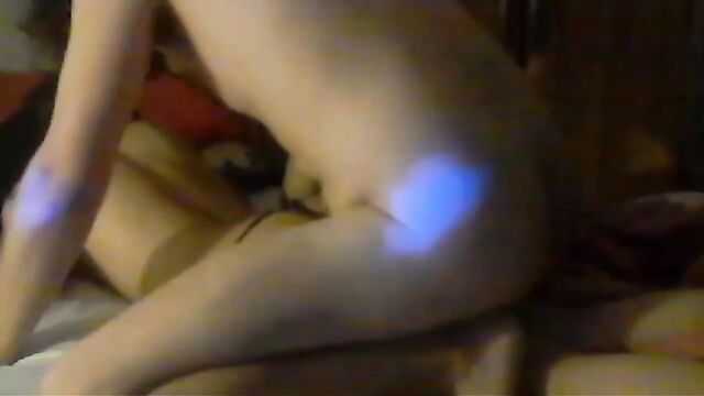 The couple has an open fling on cam2cam and Skype