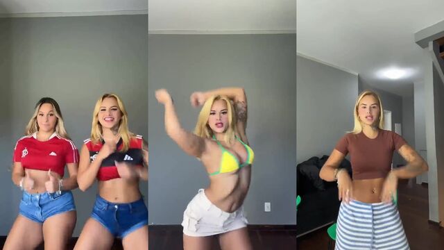 Funk model dances naked on Instagram, showcasing her body