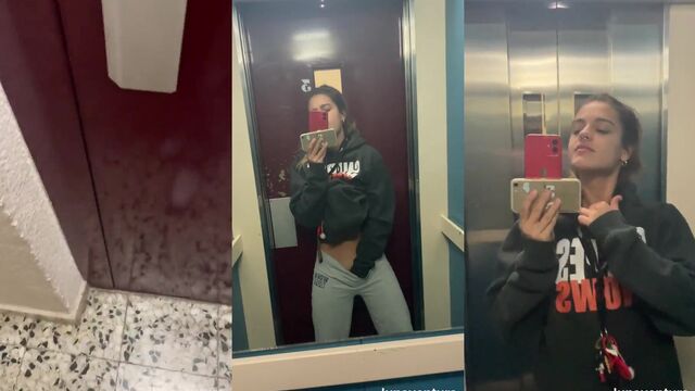 The first masturbation of the day with a hot girl