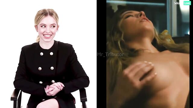 Sydney Sweeney gets her big boobs exposed and massaged