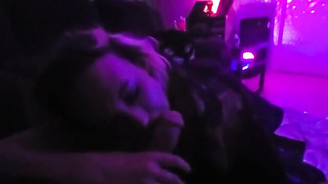 A girl spun out of control after taking too much Molly at the rave