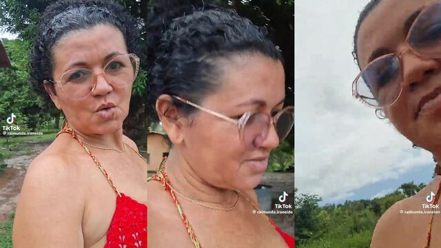 Rabuda Raimunda shows her holes while dancing with a naughty vibe