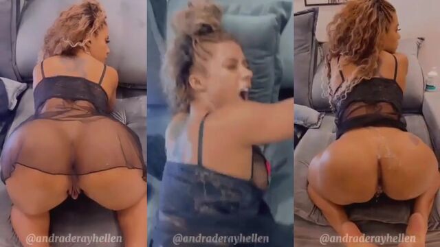 Morena Malhada Rayhellen Andrade shows her big ass on Instagram