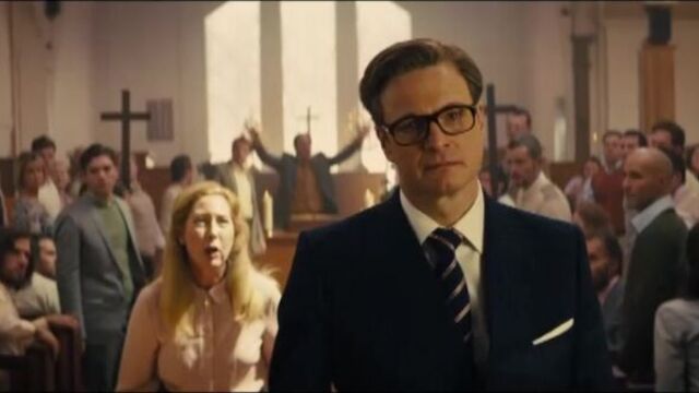 Kingsman. Бойня в церкви.